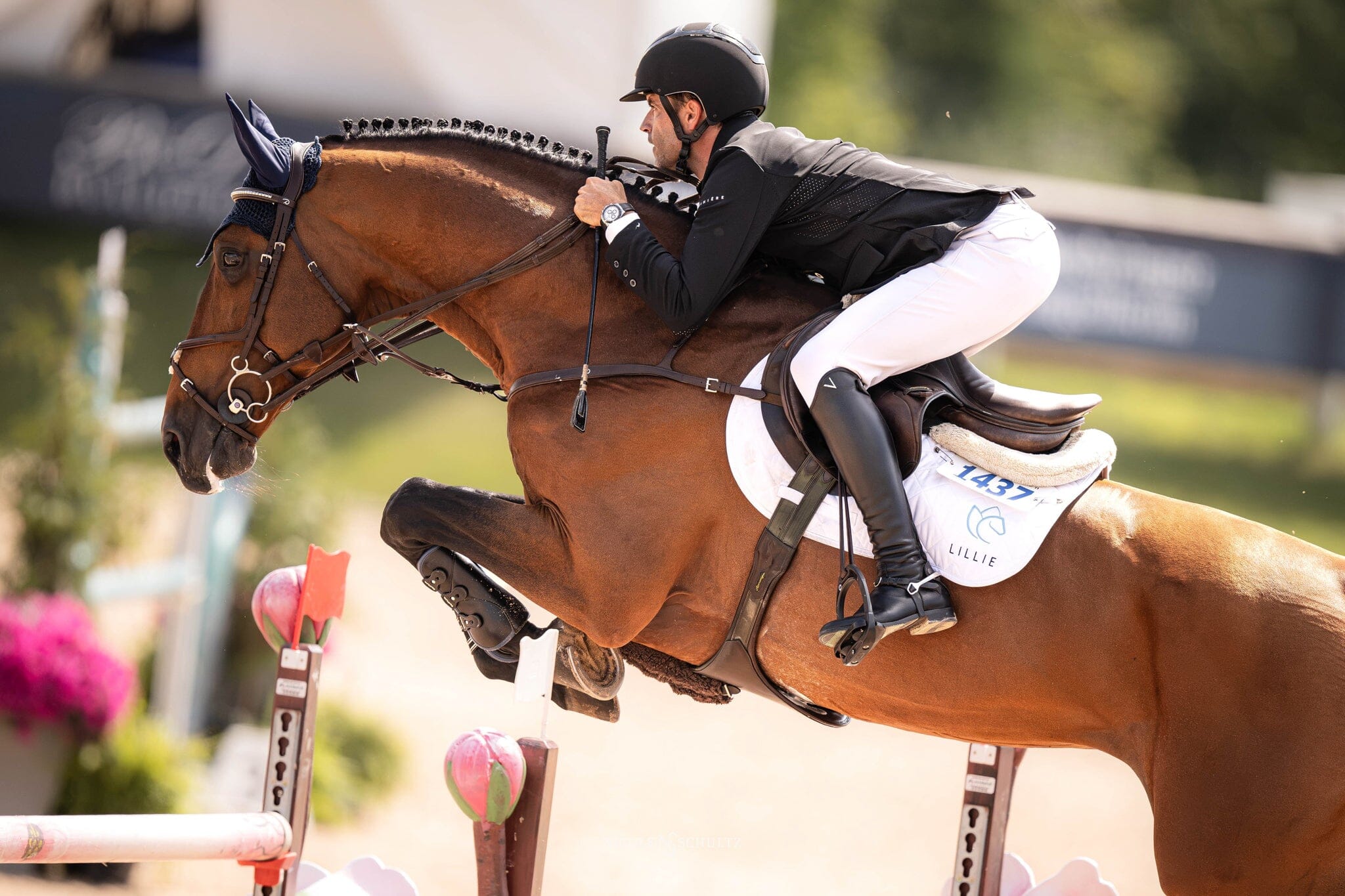 CRINIERE Mens Duke Show Jacket | Black - Equiluxe Tack