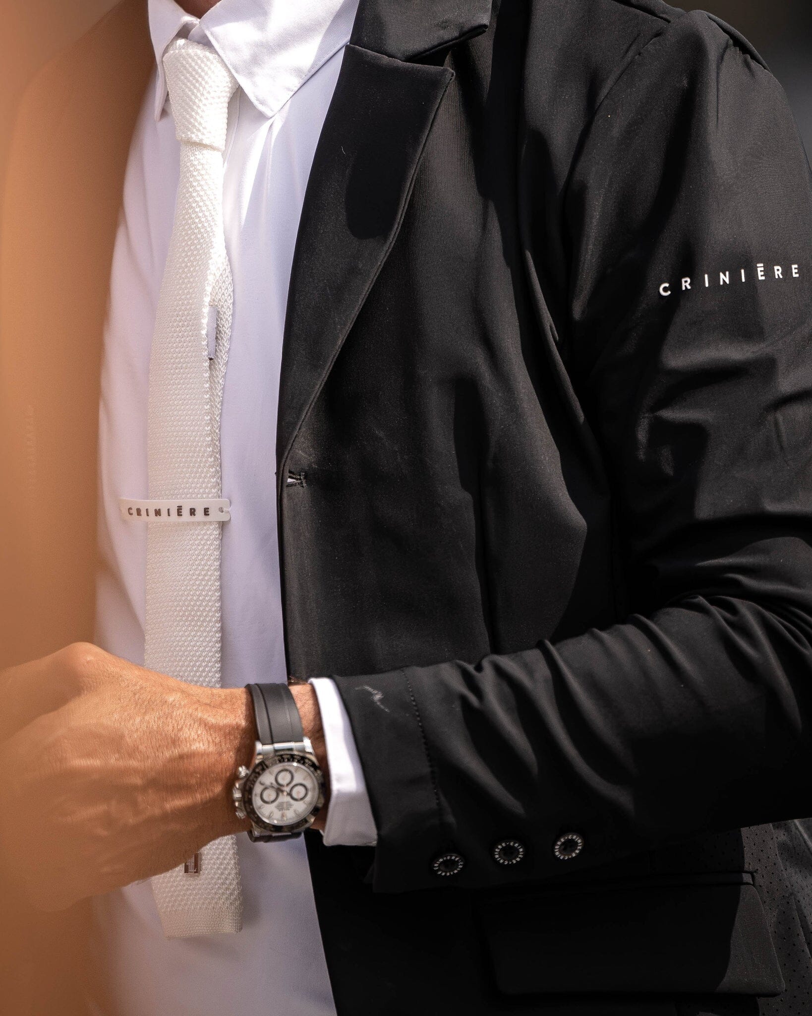 CRINIERE Mens Duke Show Jacket | Black - Equiluxe Tack