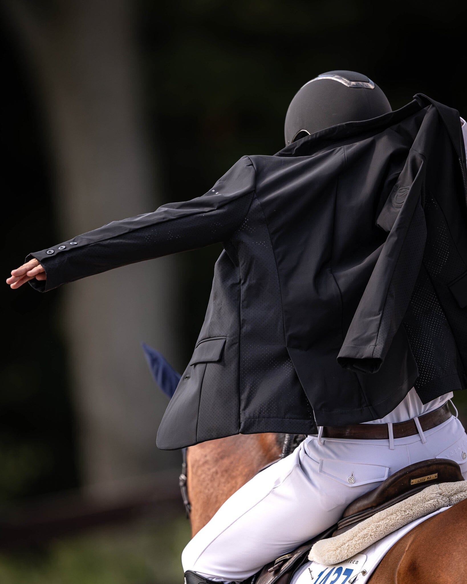 CRINIERE Mens Duke Show Jacket | Black - Equiluxe Tack