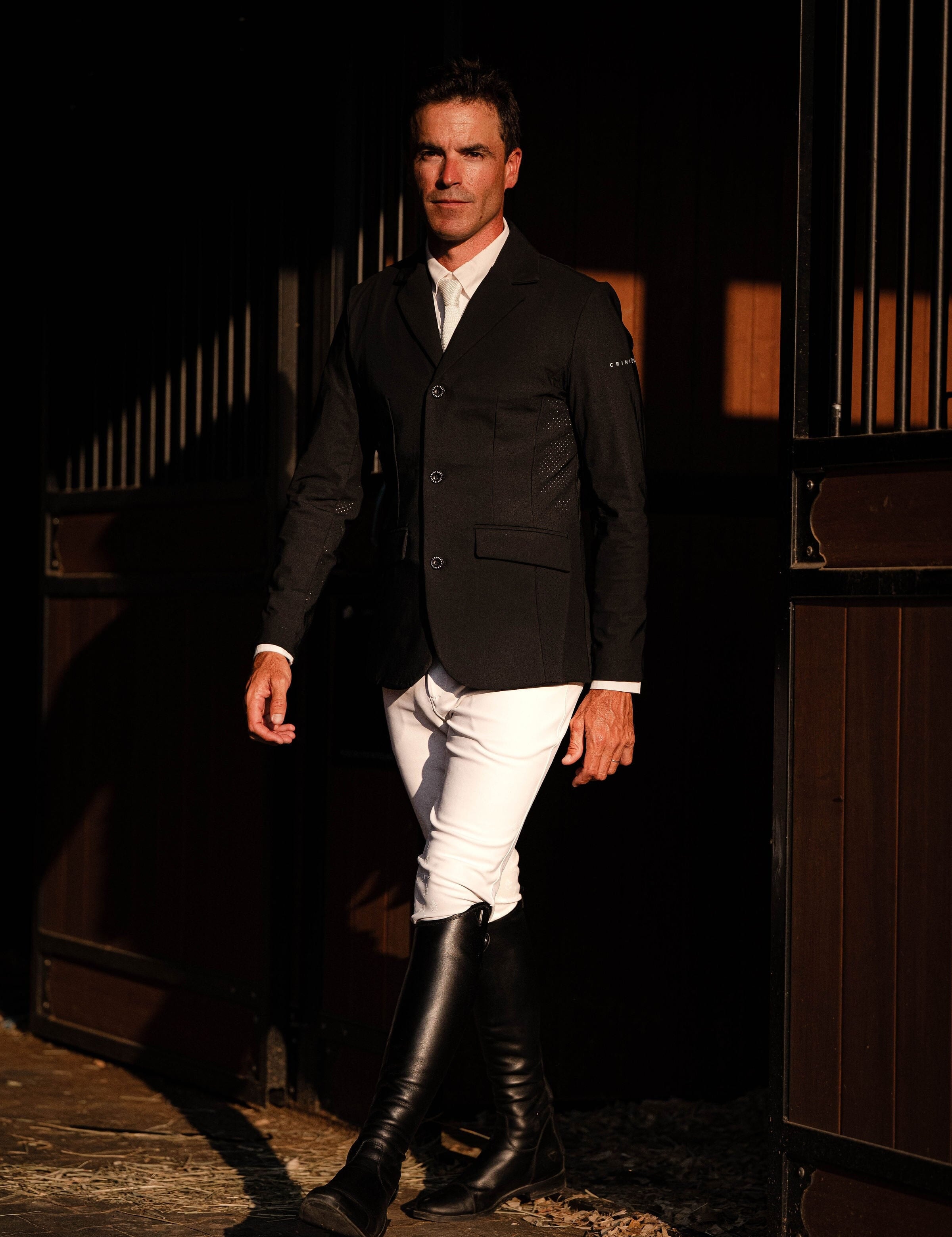 CRINIERE Mens Duke Show Jacket | Black - Equiluxe Tack