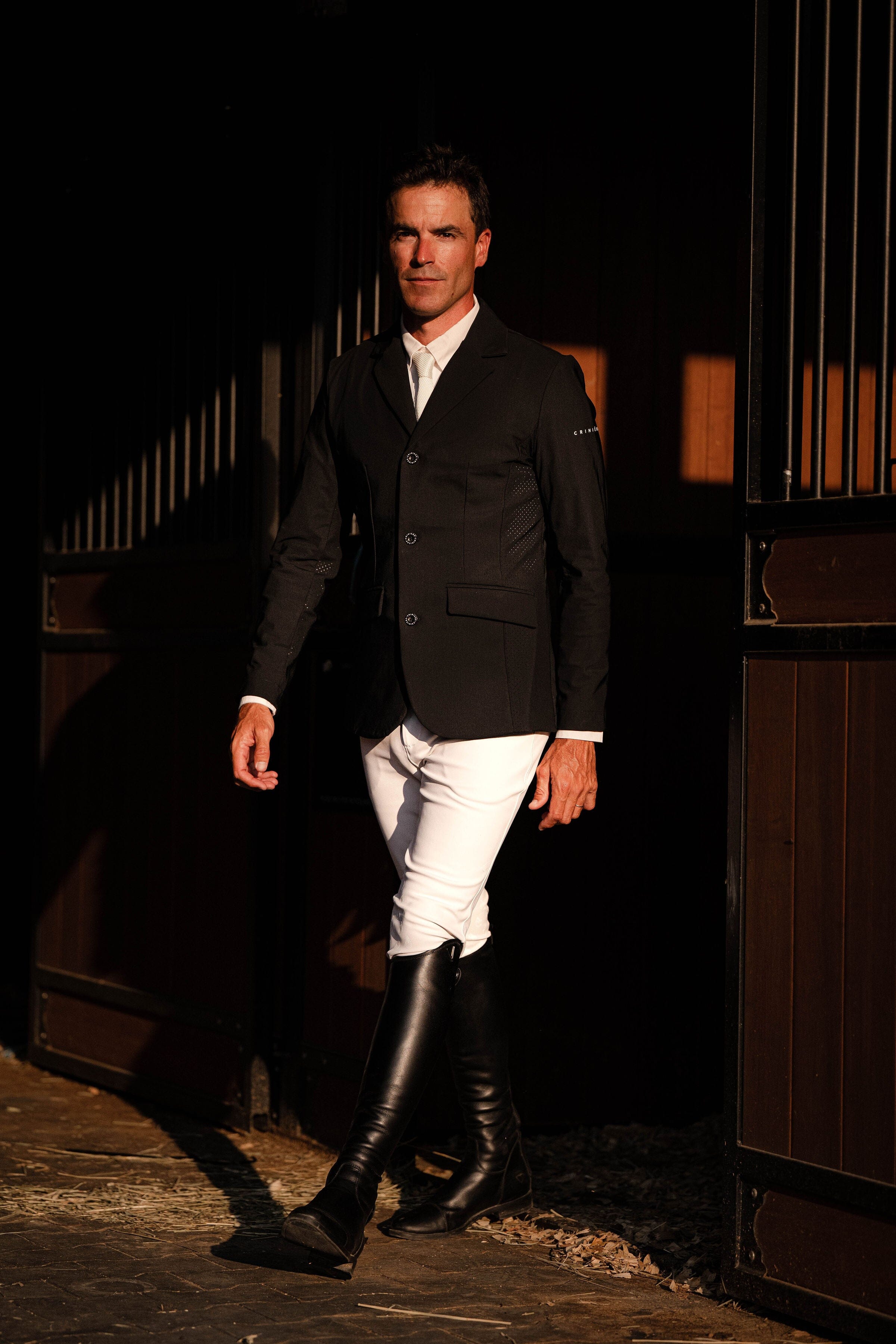 CRINIERE Mens Duke Show Jacket | Black - Equiluxe Tack