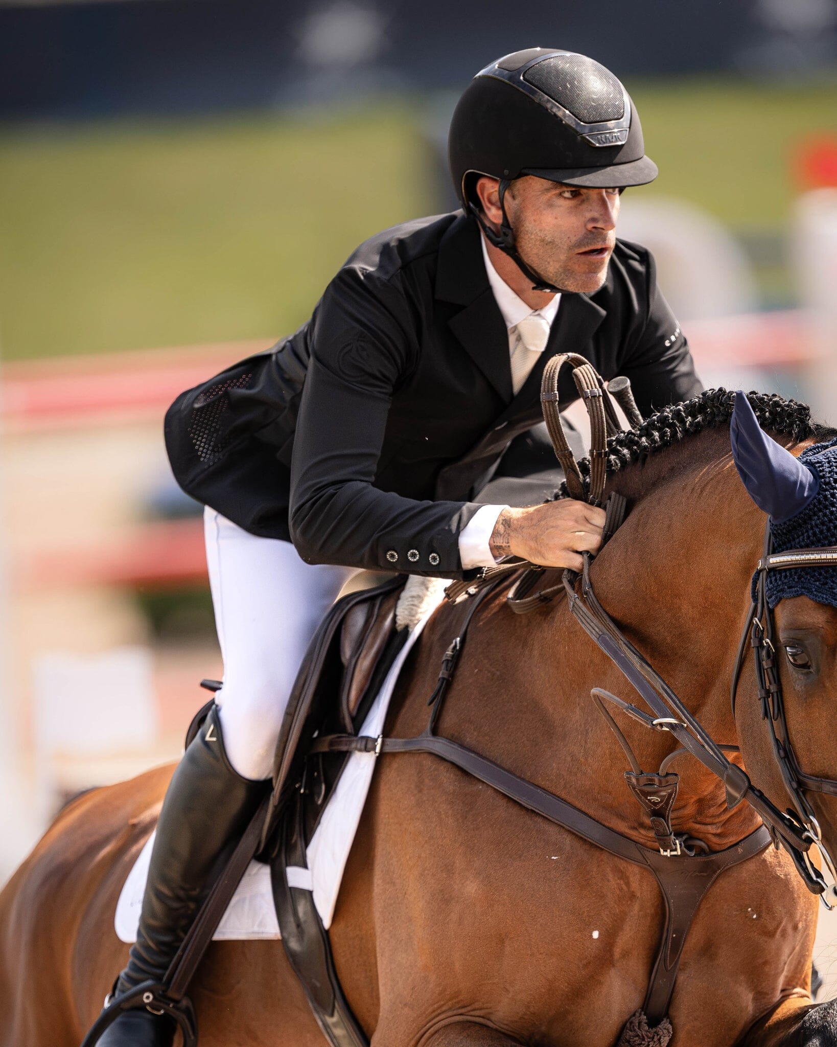 CRINIERE Mens Duke Show Jacket | Black - Equiluxe Tack