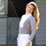 CRINIĒRE Monique Show Shirt | Black Stripes - C R I N I Ē R E - Equiluxe Tack