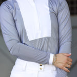 CRINIĒRE Monique Show Shirt | Black Stripes - C R I N I Ē R E - Equiluxe Tack