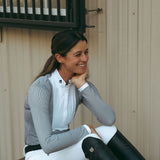 CRINIĒRE Monique Show Shirt | Black Stripes - C R I N I Ē R E - Equiluxe Tack