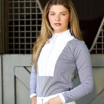 CRINIĒRE Monique Show Shirt | Black Stripes - C R I N I Ē R E - Equiluxe Tack