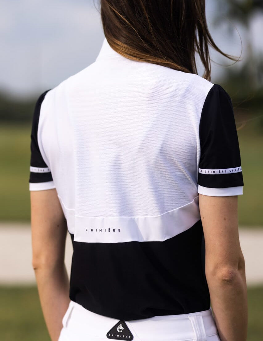Criniere Olivia Short Sleeve Show Shirt - CriniereLife - Equiluxe Tack