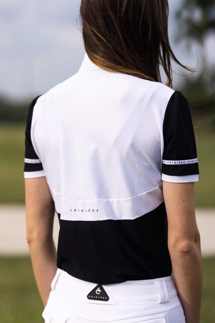 Criniere Olivia Short Sleeve Show Shirt - CriniereLife - Equiluxe Tack