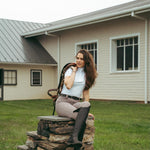 CRINIĒRE Olivia Show Shirt | Snow White - C R I N I Ē R E - Equiluxe Tack