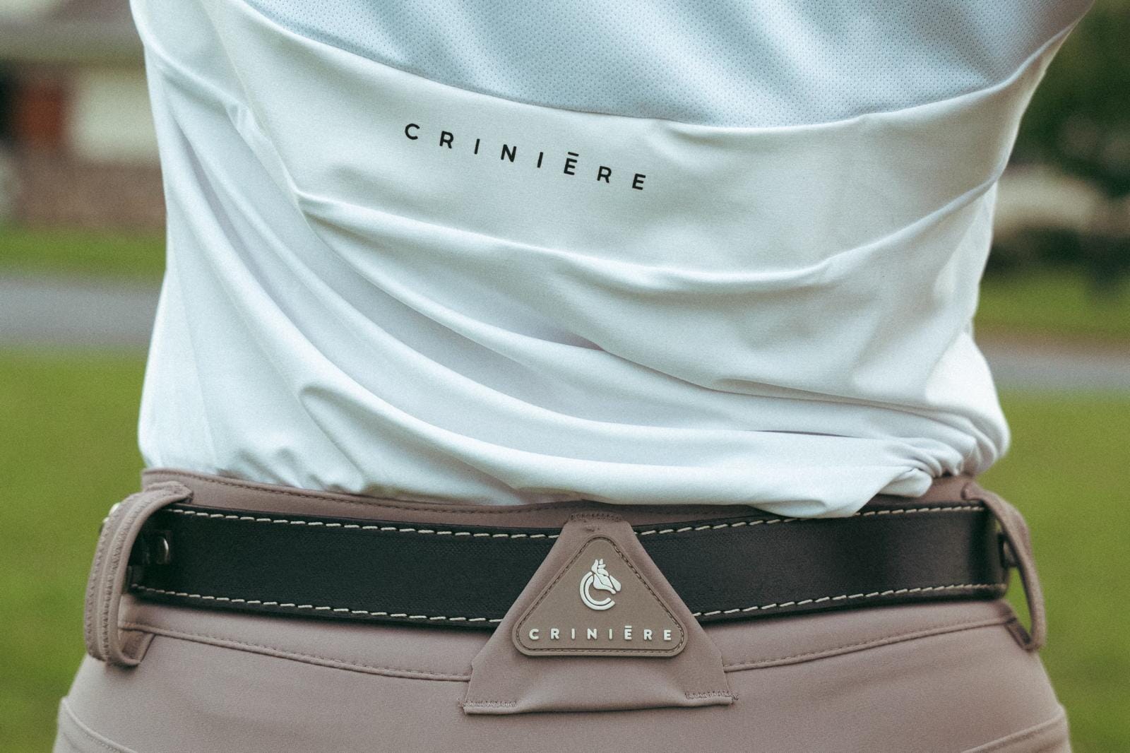 CRINIĒRE Olivia Show Shirt | Snow White - C R I N I Ē R E - Equiluxe Tack
