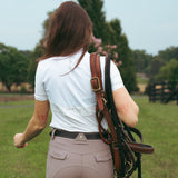 CRINIĒRE Olivia Show Shirt | Snow White - C R I N I Ē R E - Equiluxe Tack
