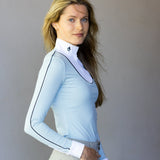 CRINIERE Sienna Show Shirt | Baby Blue - CriniereLife - Equiluxe Tack