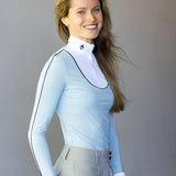 CRINIERE Sienna Show Shirt | Baby Blue - CriniereLife - Equiluxe Tack