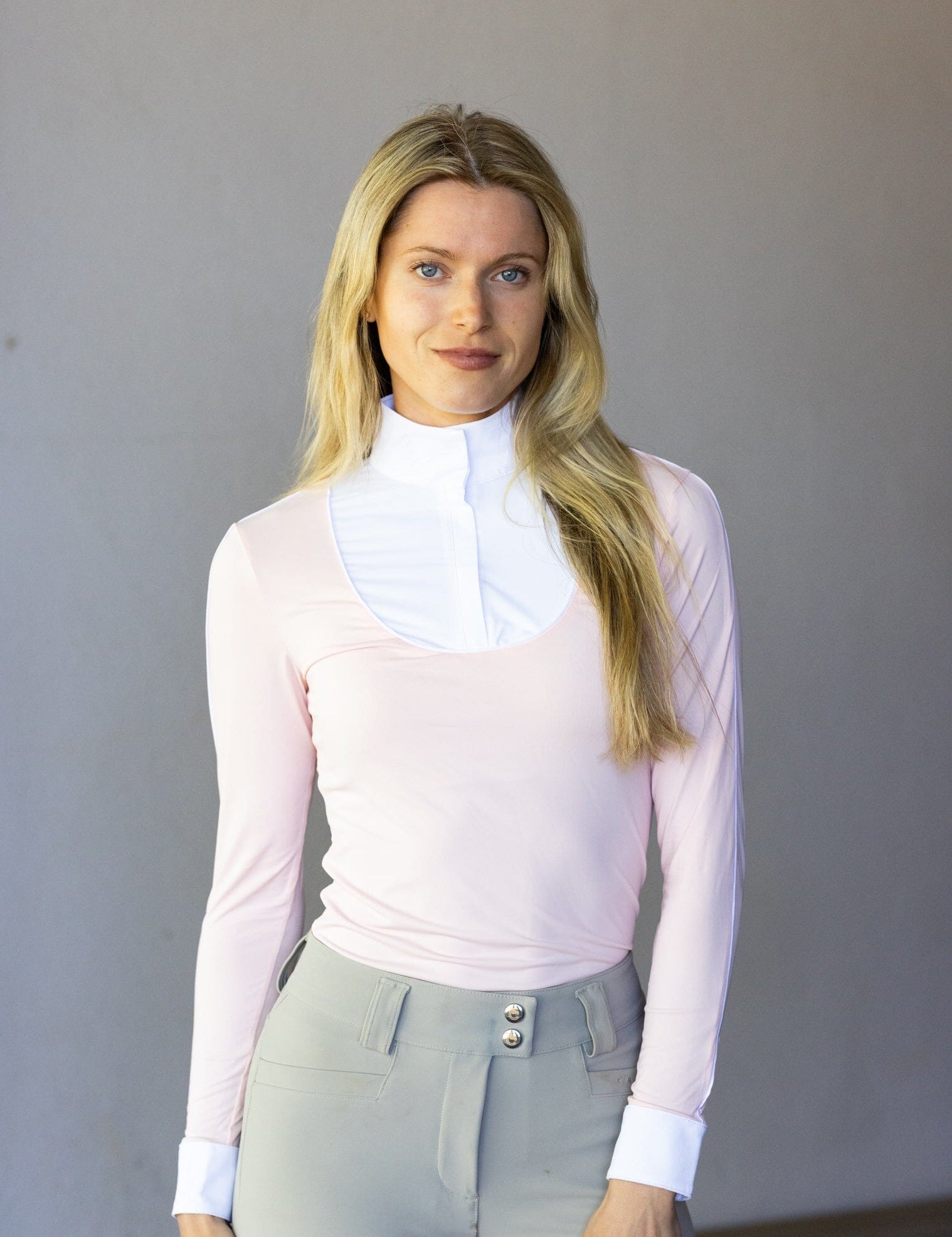 CRINIERE Sienna Show Shirt | Blush Pink - CriniereLife - Equiluxe Tack