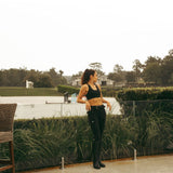 Criniēre Sports Bra | Black - C R I N I Ē R E - Equiluxe Tack