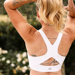 Criniēre Sports Bra | White - C R I N I Ē R E - Equiluxe Tack