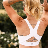 Criniēre Sports Bra | White - C R I N I Ē R E - Equiluxe Tack