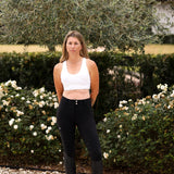 Criniēre Sports Bra | White - C R I N I Ē R E - Equiluxe Tack