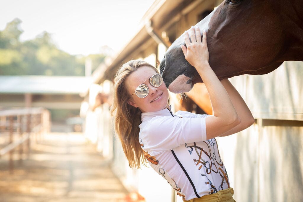Crinière The Alex Bit & Bridle Pattern Riding Shirt - CriniereLife - Equiluxe Tack