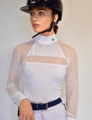 Dalia Design Women's Equestrian Show Shirt "OPHELIA" - Dalia Design - Equiluxe Tack