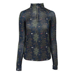 Dapplebay Autumn Toile 1/4 Zip Riding Top - Dapplebay - Equiluxe Tack