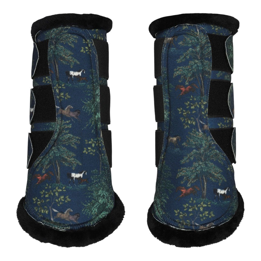 Dapplebay Autumn Toile Brush Boots - Dapplebay - Equiluxe Tack