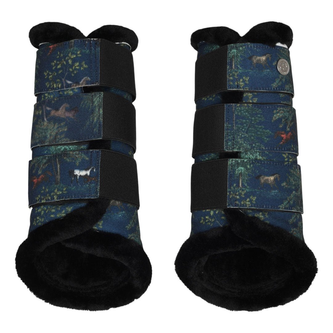 Dapplebay Autumn Toile Brush Boots - Dapplebay - Equiluxe Tack
