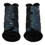Dapplebay Autumn Toile Brush Boots - Dapplebay - Equiluxe Tack