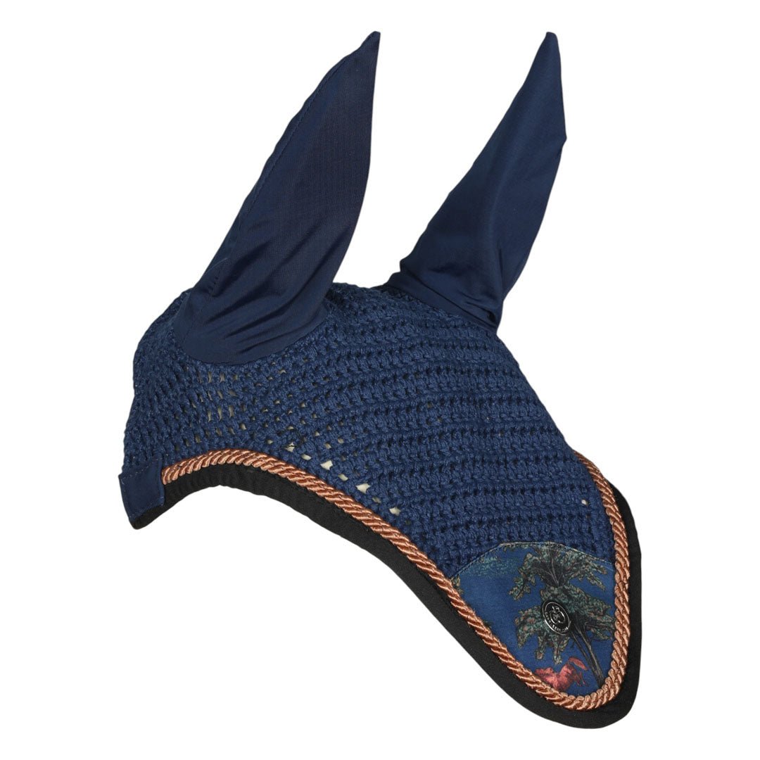 Dapplebay Autumn Toile Pony Fly Veil - Dapplebay - Equiluxe Tack