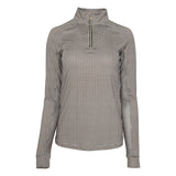 Dapplebay Bay Houndstooth 1/4 Zip Riding Top - Dapplebay - Equiluxe Tack