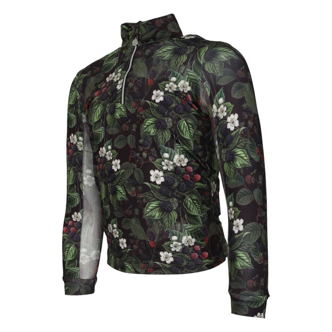 Dapplebay Blackberry Daze Kid's 1/4 Zip Riding Top - Breeches.com - Equiluxe Tack