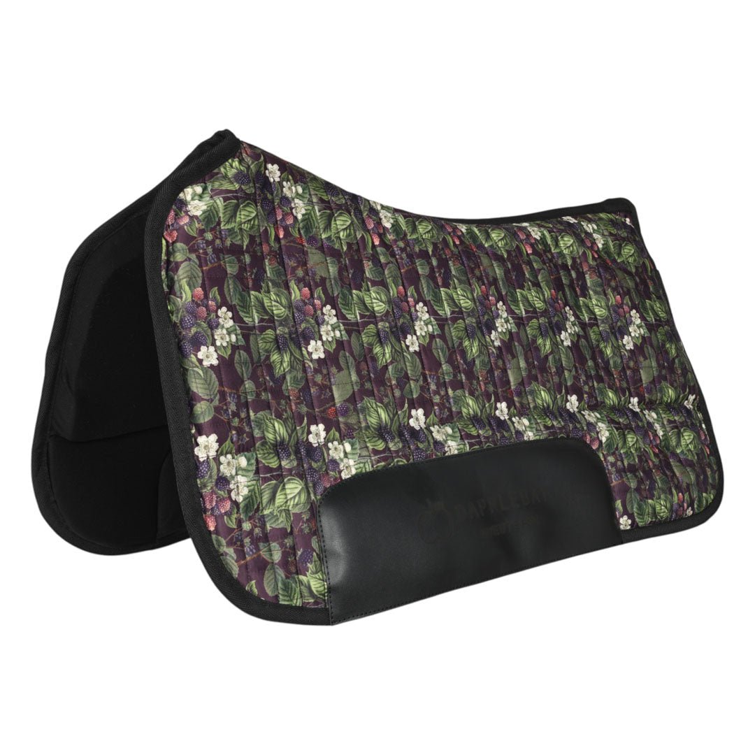 Dapplebay Blackberry Daze Western Saddle Pad - Dapplebay - Equiluxe Tack