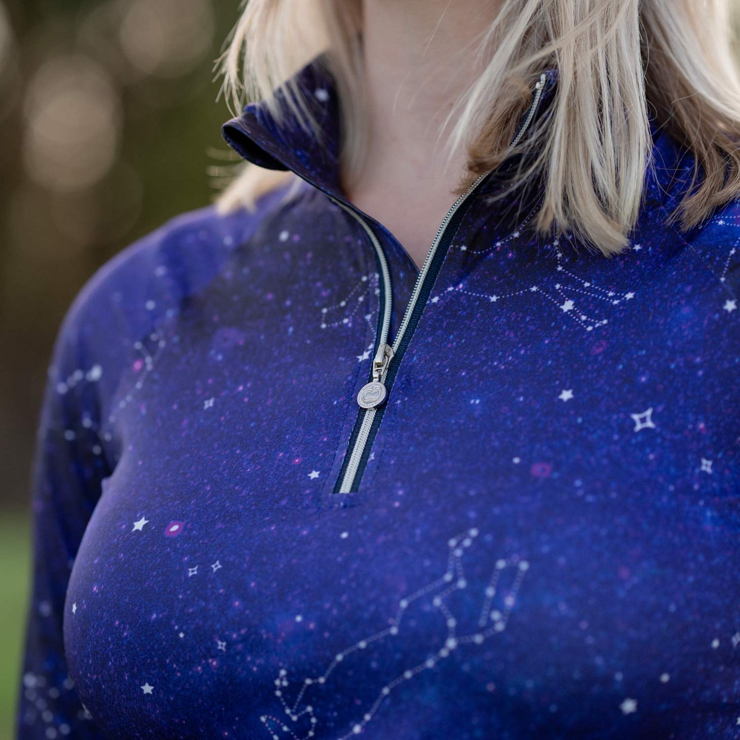 Dapplebay Constellation 1/4 Zip Light Riding Top - Dapplebay - Equiluxe Tack