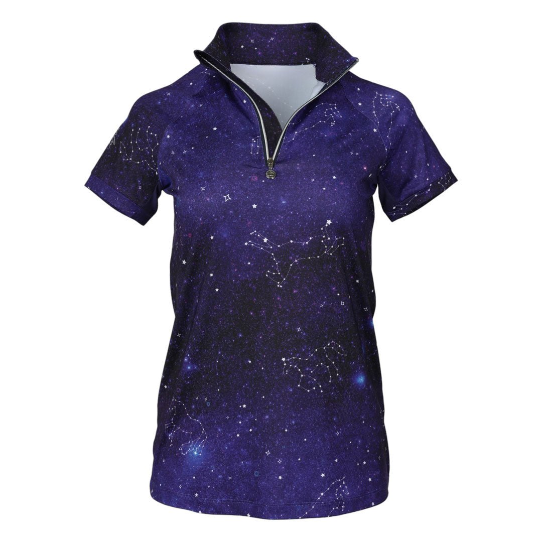 Dapplebay Constellation 1/4 Zip Light Riding Top - Short Sleeve - Dapplebay - Equiluxe Tack