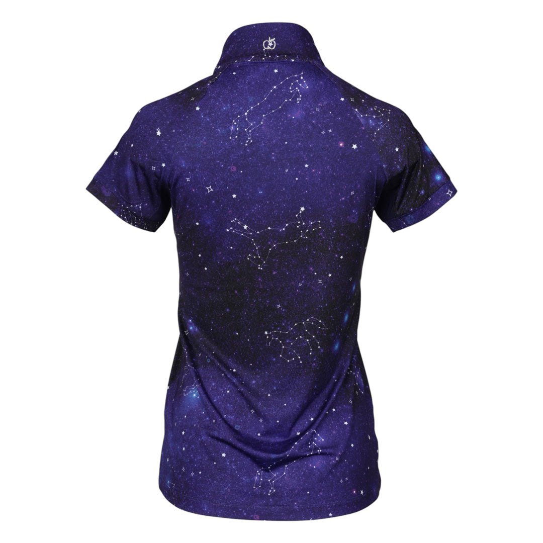 Dapplebay Constellation 1/4 Zip Light Riding Top - Short Sleeve - Dapplebay - Equiluxe Tack