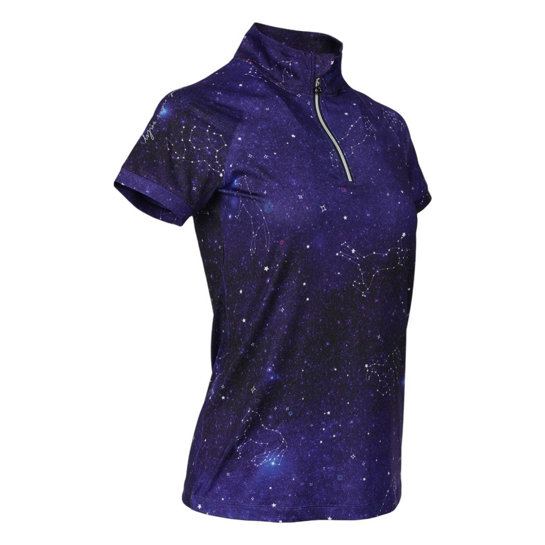 Dapplebay Constellation 1/4 Zip Light Riding Top - Short Sleeve - Dapplebay - Equiluxe Tack
