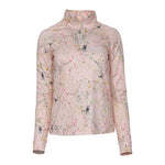Dapplebay Dragonfly Meadow 1/4 Zip LS Riding Top - Light Pink - Breeches.com - Equiluxe Tack