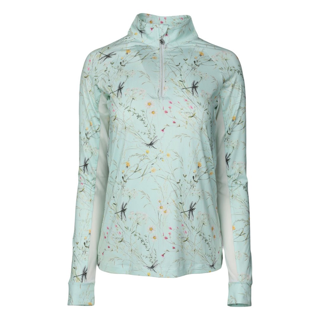Dapplebay Dragonfly Meadow 1/4 Zip Riding Top - Long Sleeve - Dapplebay - Equiluxe Tack