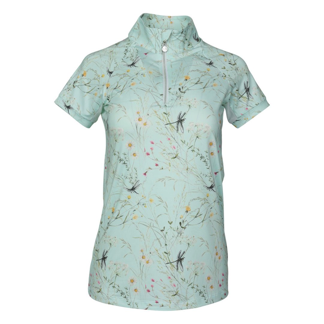 Dapplebay Dragonfly Meadow 1/4 Zip Riding Top - Short Sleeve - Dapplebay - Equiluxe Tack