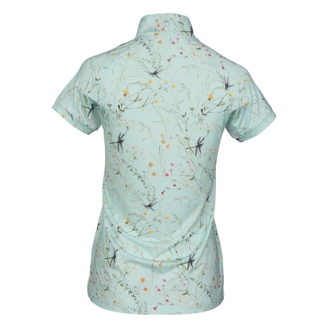 Dapplebay Dragonfly Meadow 1/4 Zip Riding Top - Short Sleeve - Dapplebay - Equiluxe Tack