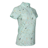 Dapplebay Dragonfly Meadow 1/4 Zip Riding Top - Short Sleeve - Dapplebay - Equiluxe Tack