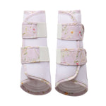 Dapplebay Dragonfly Meadow Airflow Brush Boots - Light Pink - Breeches.com - Equiluxe Tack