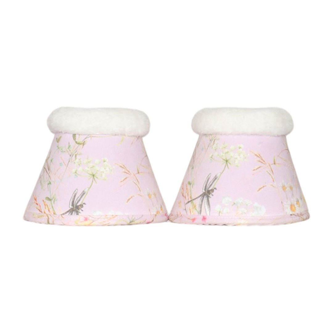 Dapplebay Dragonfly Meadow Bell Boots - Light Pink - Breeches.com - Equiluxe Tack