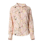Dapplebay Dragonfly Meadow Breezy Button Up Top-Light Pink - Equiluxe Tack