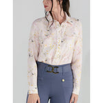 Dapplebay Dragonfly Meadow Breezy Button Up Top-Light Pink - Equiluxe Tack