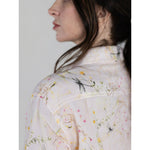 Dapplebay Dragonfly Meadow Breezy Button Up Top-Light Pink - Equiluxe Tack