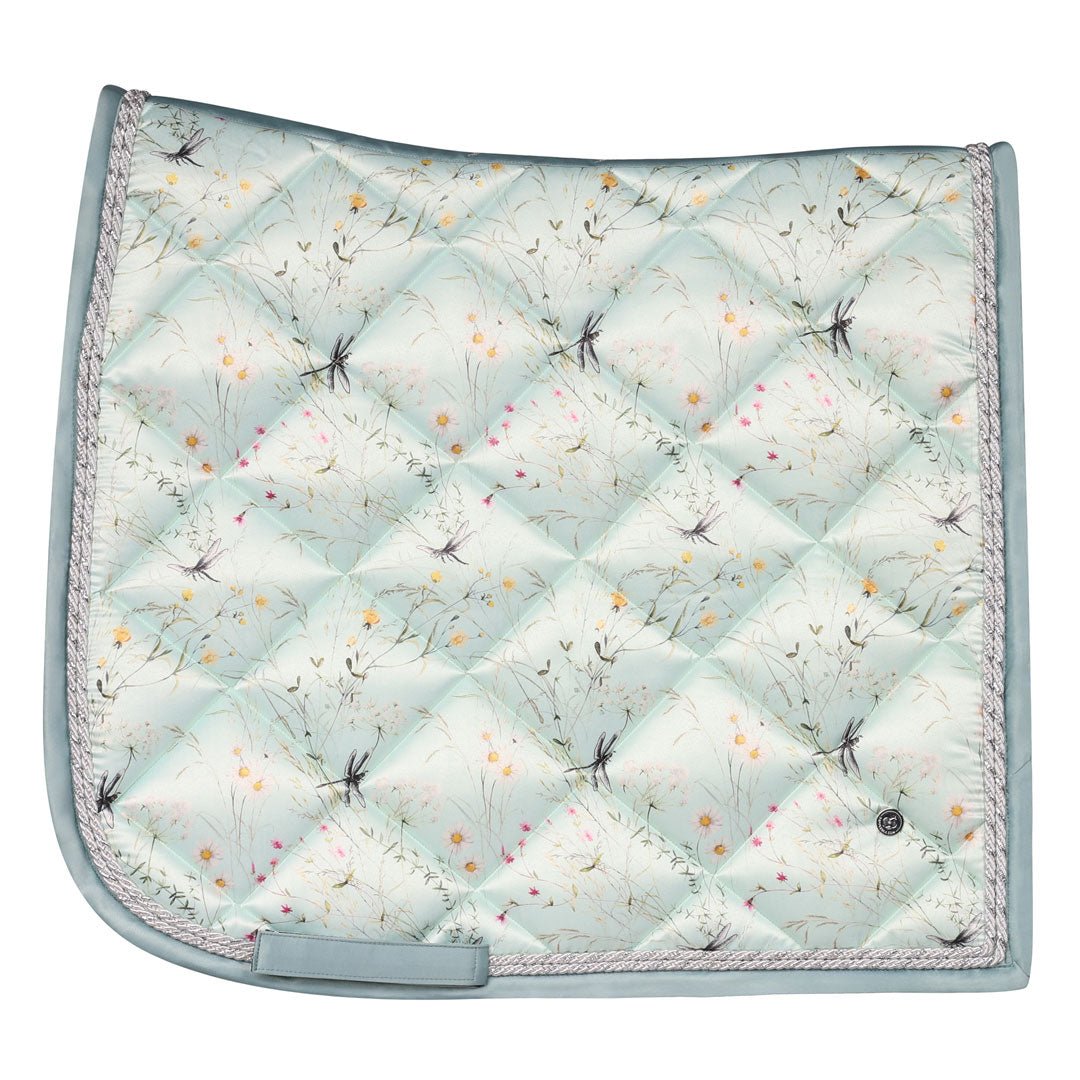 Dapplebay Dragonfly Meadow Dressage Saddle Pad - Dapplebay - Equiluxe Tack