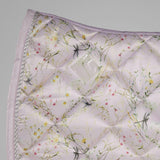 Dapplebay Dragonfly Meadow Dressage Saddle Pad - Light Pink - Breeches.com - Equiluxe Tack