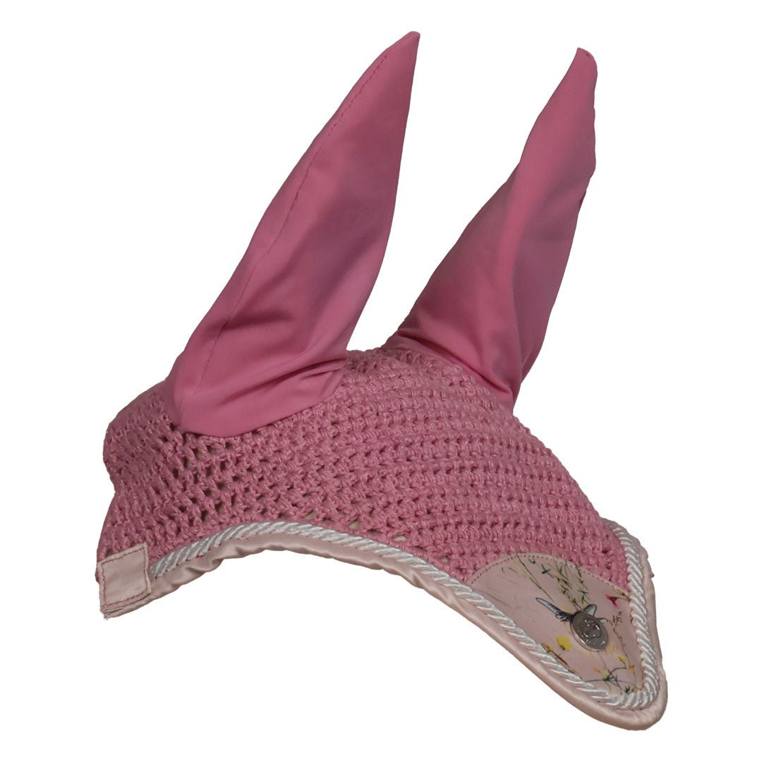 Dapplebay Dragonfly Meadow Fly Veil - Light Pink - Dapplebay - Equiluxe Tack