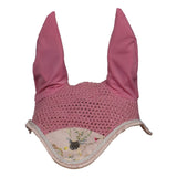 Dapplebay Dragonfly Meadow Fly Veil - Light Pink - Dapplebay - Equiluxe Tack